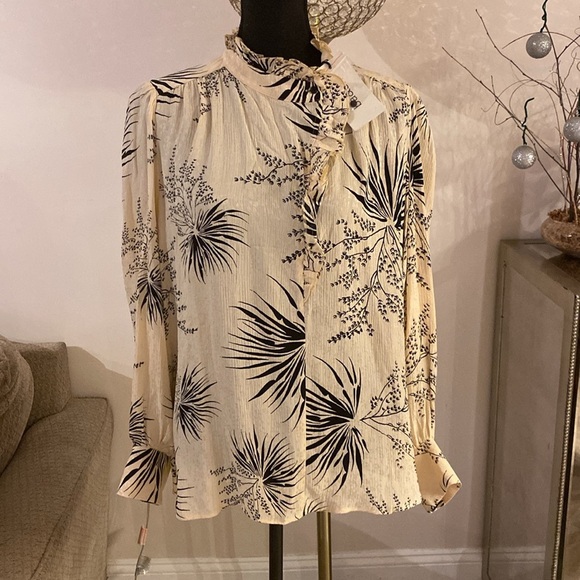 BA&SH blouse size L NWT - Picture 10 of 14